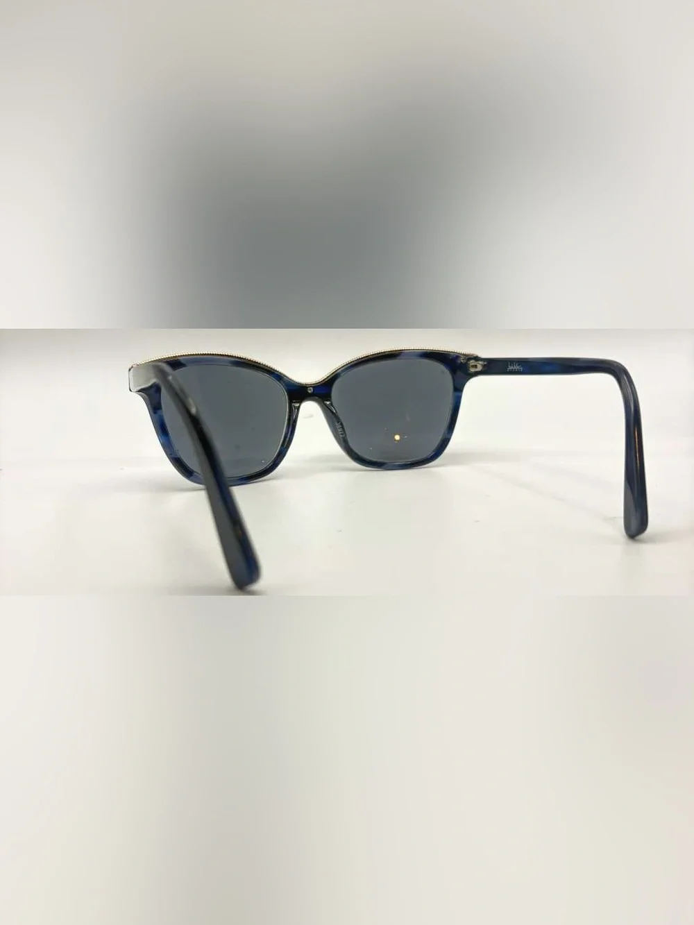 Nicole Miller NMS 15 Blue Oval Sunglasses Frames Only